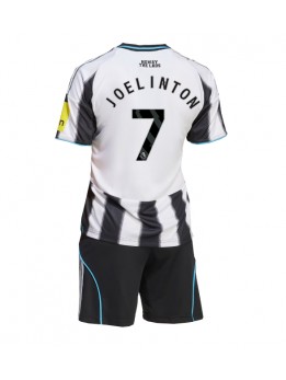 Newcastle United Joelinton #7 Heimtrikotsatz für Kinder 2025-26 Kurzarm (+ Kurze Hosen)